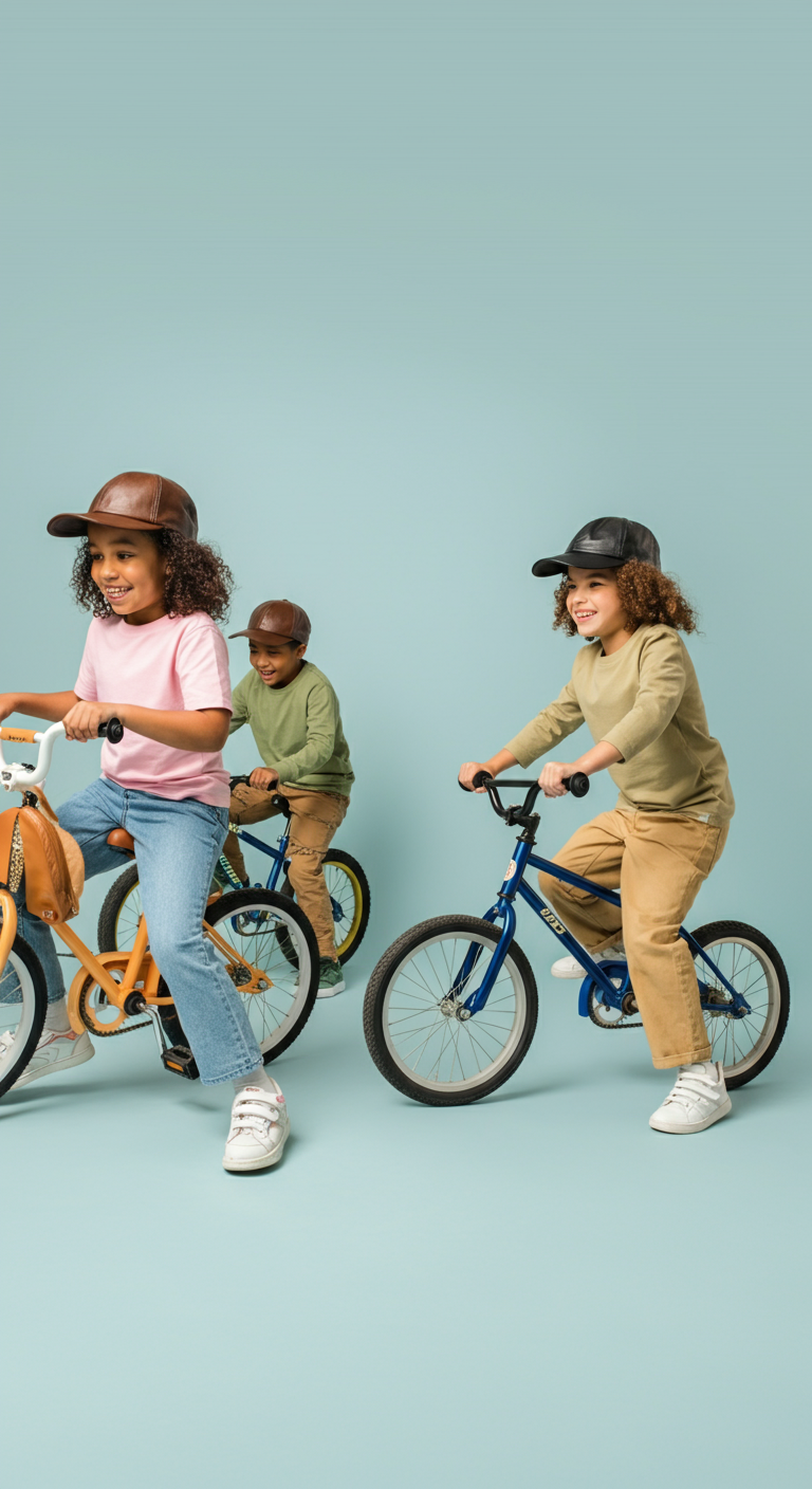 kids on bikes